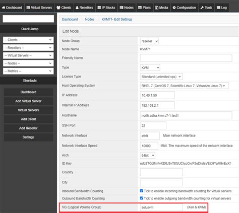 Unable to create KVM VPS in SolusVM: error: Cannot access 